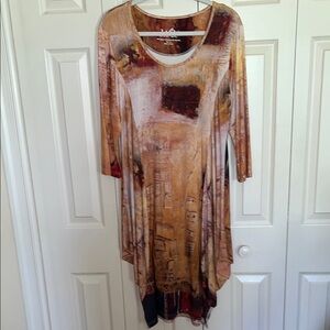 UBU Abstract Print Women's Dress size XL